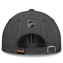Vegas Golden Knights Fanatics Authentic Pro Prime Adjustable Hat