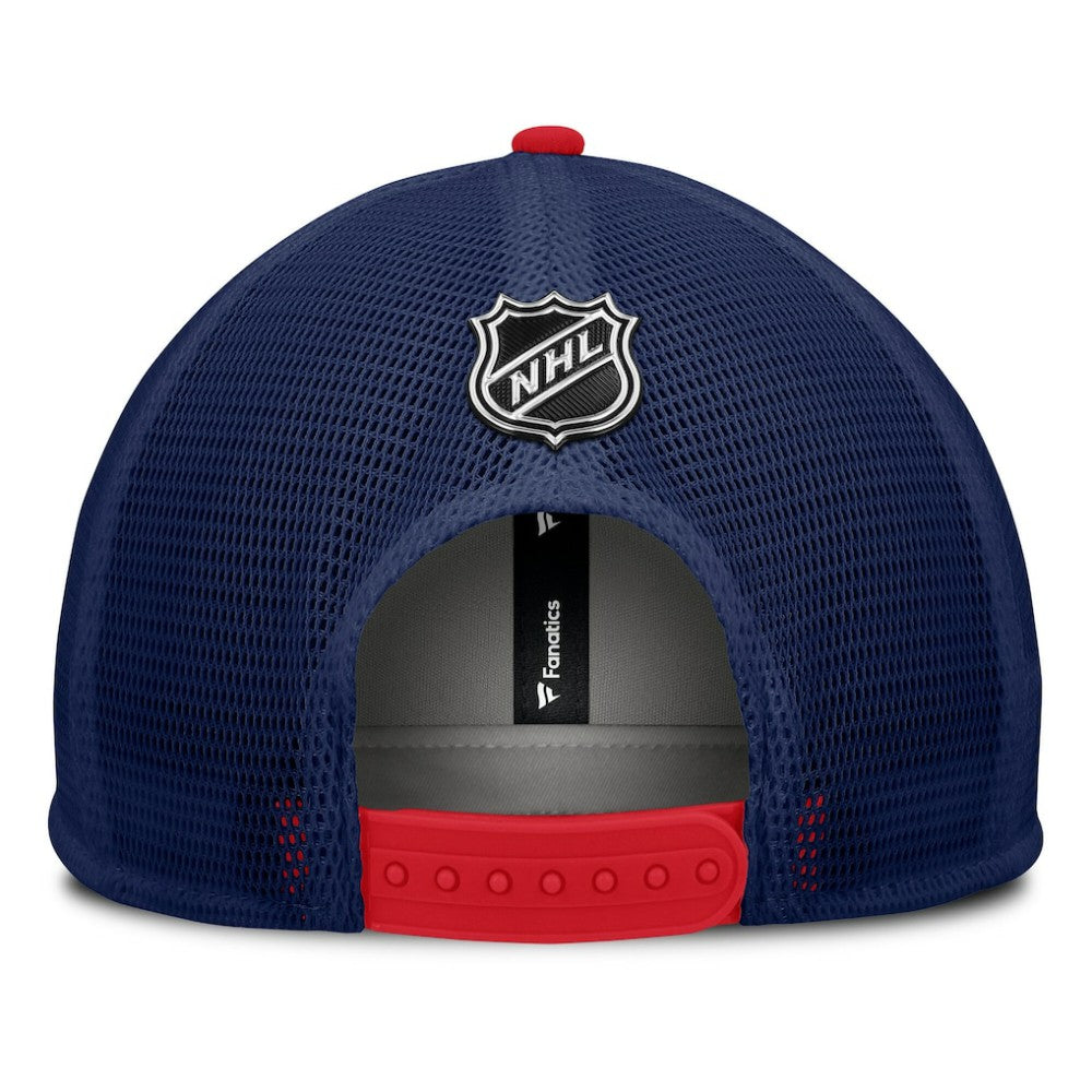 New York Rangers Fanatics Authentic Pro Hometown Rink Foam Trucker Snapback Hat