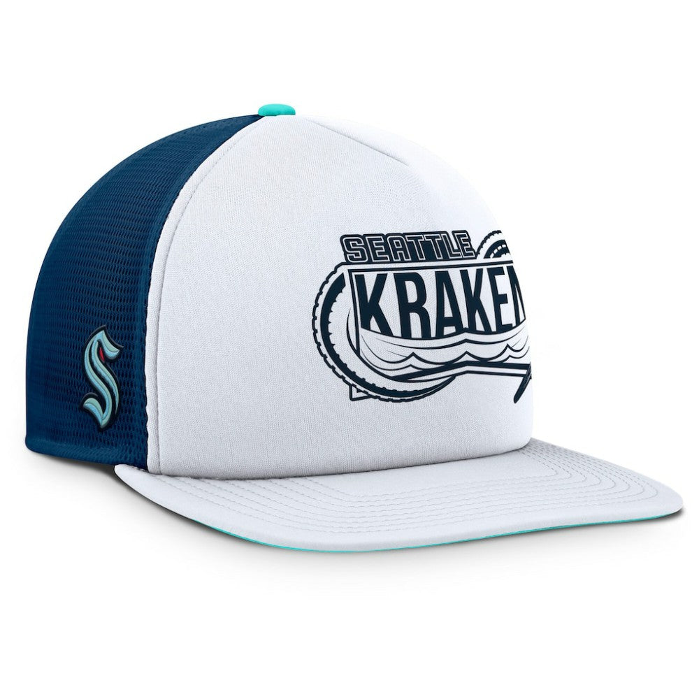 Seattle Kraken Fanatics Authentic Pro Hometown Rink Foam Trucker Snapback Hat
