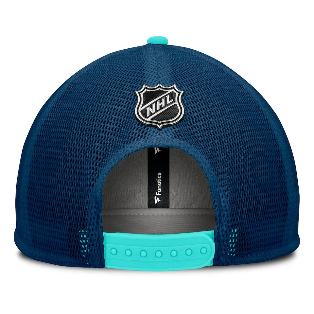 Seattle Kraken Fanatics Authentic Pro Hometown Rink Foam Trucker Snapback Hat