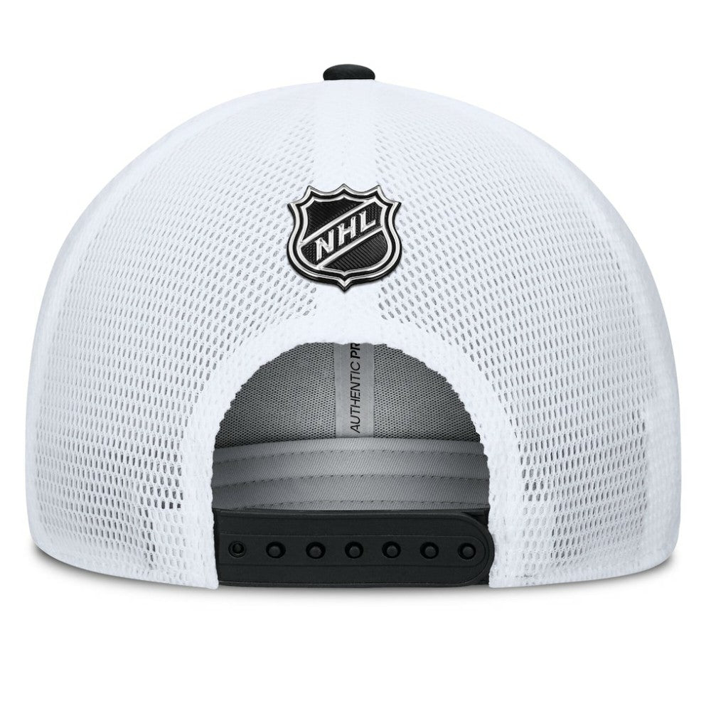 Boston Bruins Fanatics Authentic Pro A-Frame Rink Adjustable Hat