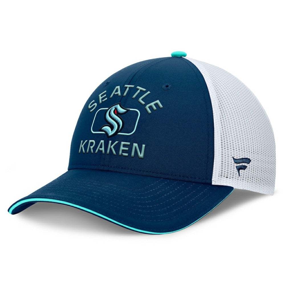 Seattle Kraken Fanatics Authentic Pro Rink Trucker Hat