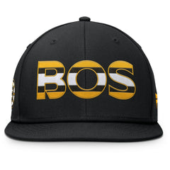 Boston Bruins Fanatics Authentic Pro Rink Snapback Hat