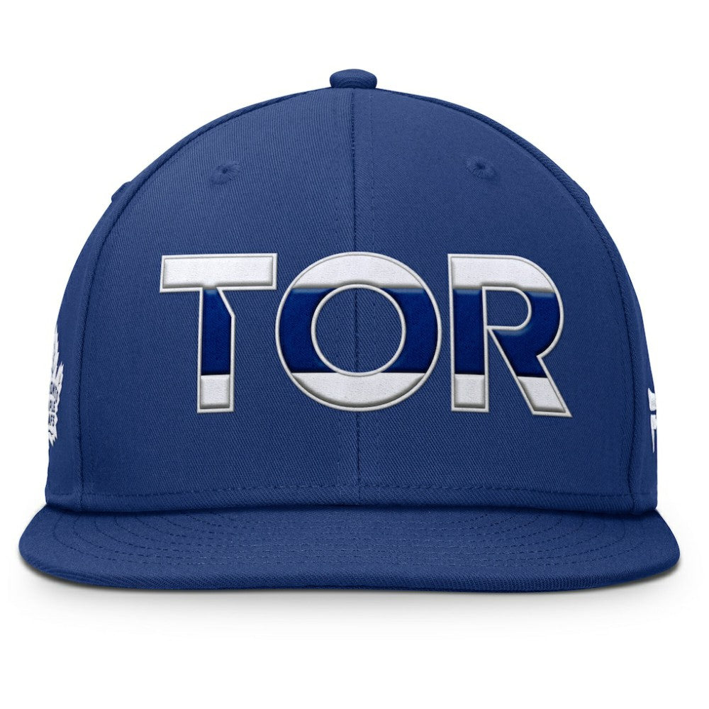 Toronto Maple Leafs Fanatics Authentic Pro Rink Snapback Hat