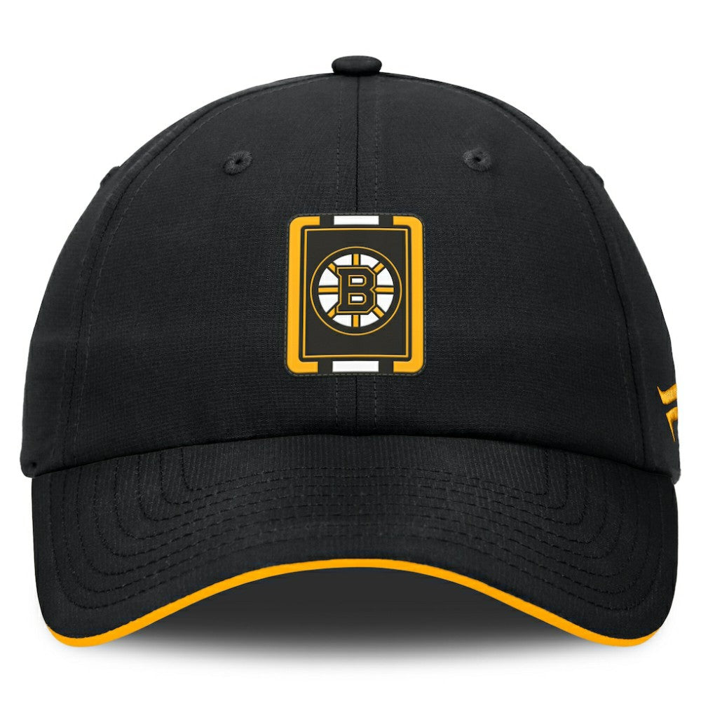 Boston Bruins Fanatics Authentic Pro Ripstop Adjustable Hat