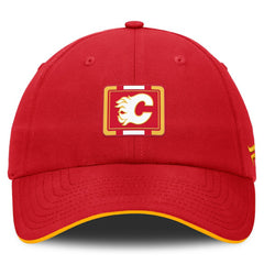 Calgary Flames Fanatics Authentic Pro Ripstop Adjustable Hat