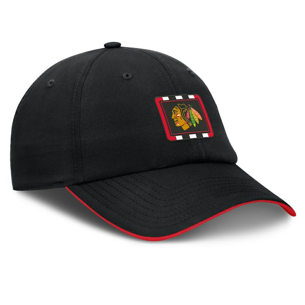 Chicago Blackhawks Fanatics Authentic Pro Ripstop Adjustable Hat