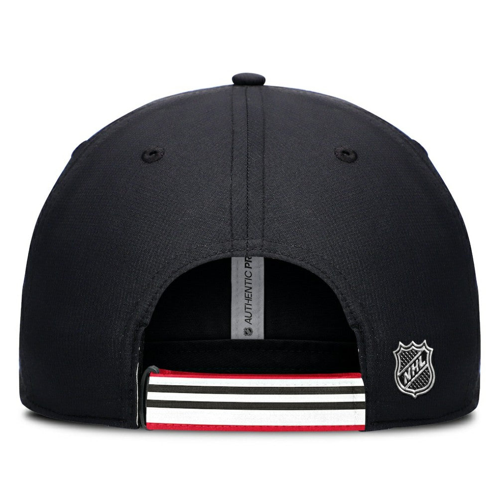 Chicago Blackhawks Fanatics Authentic Pro Ripstop Adjustable Hat