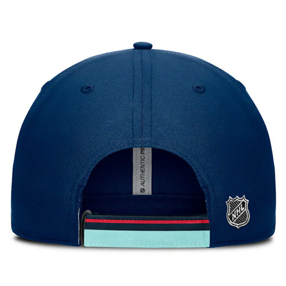 Seattle Kraken Fanatics Authentic Pro Ripstop Adjustable Hat
