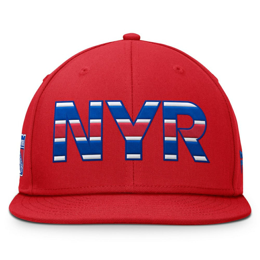 New York Rangers Fanatics Authentic Pro Team Rink Snapback Hat