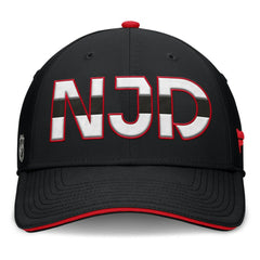 New Jersey Devils Fanatics Authentic Pro Rink Team Code Flex Hat