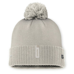 Seattle Kraken Fanatics Women's Authentic Pro Road Cuffed Knit Hat with Pom