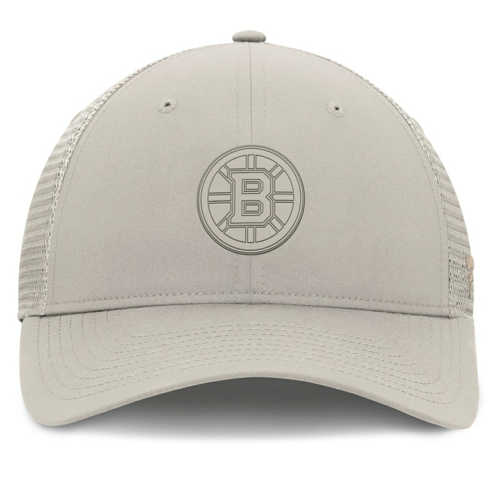 Boston Bruins Fanatics Women's Authentic Pro Road Trucker Adjustable Hat
