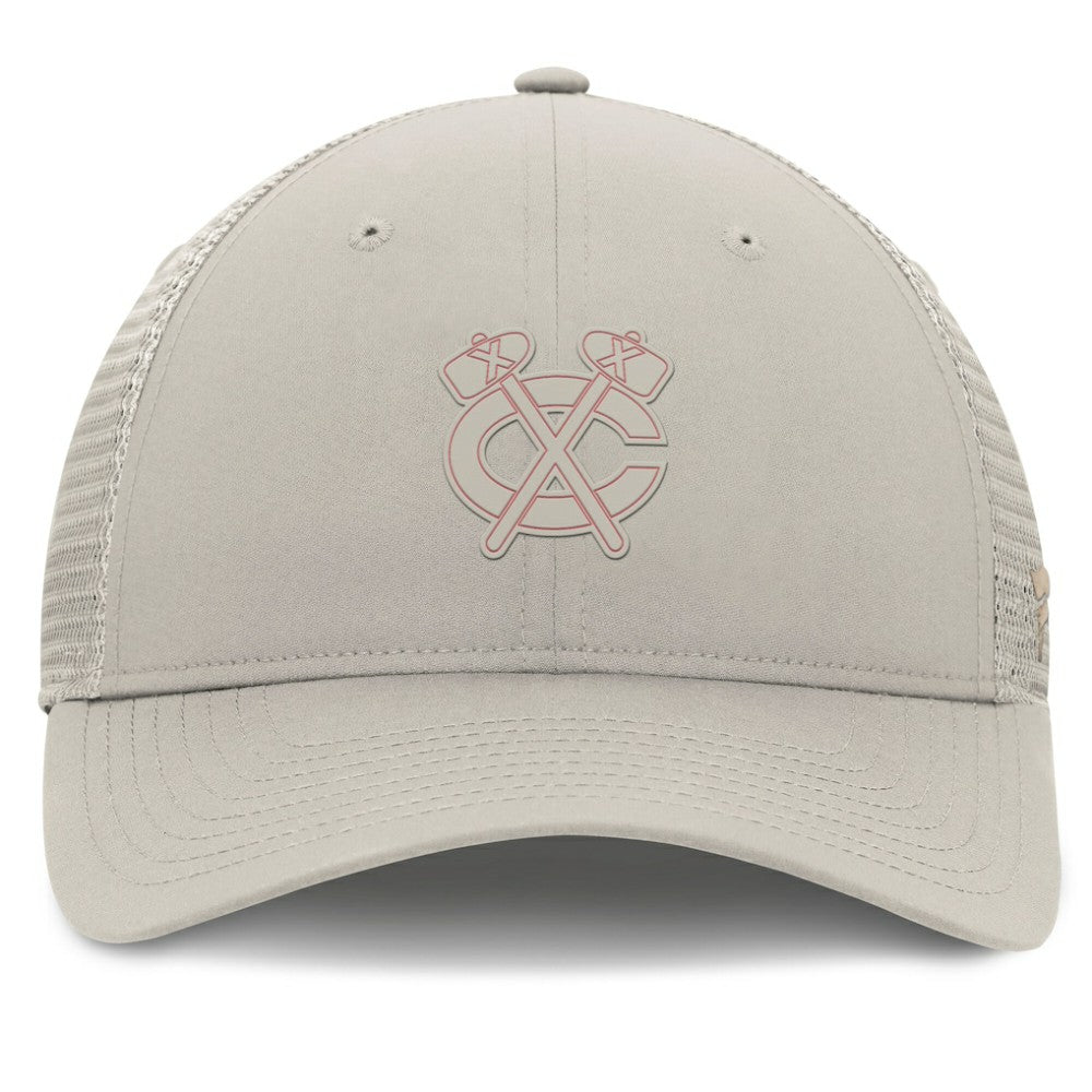 Chicago Blackhawks Fanatics Women's Authentic Pro Road Trucker Adjustable Hat