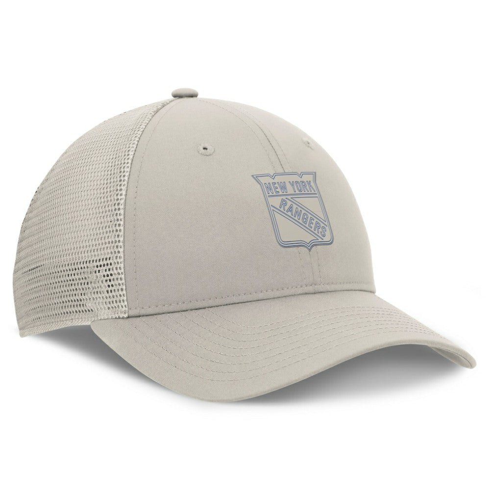New York Rangers Fanatics Women's Authentic Pro Road Trucker Adjustable Hat
