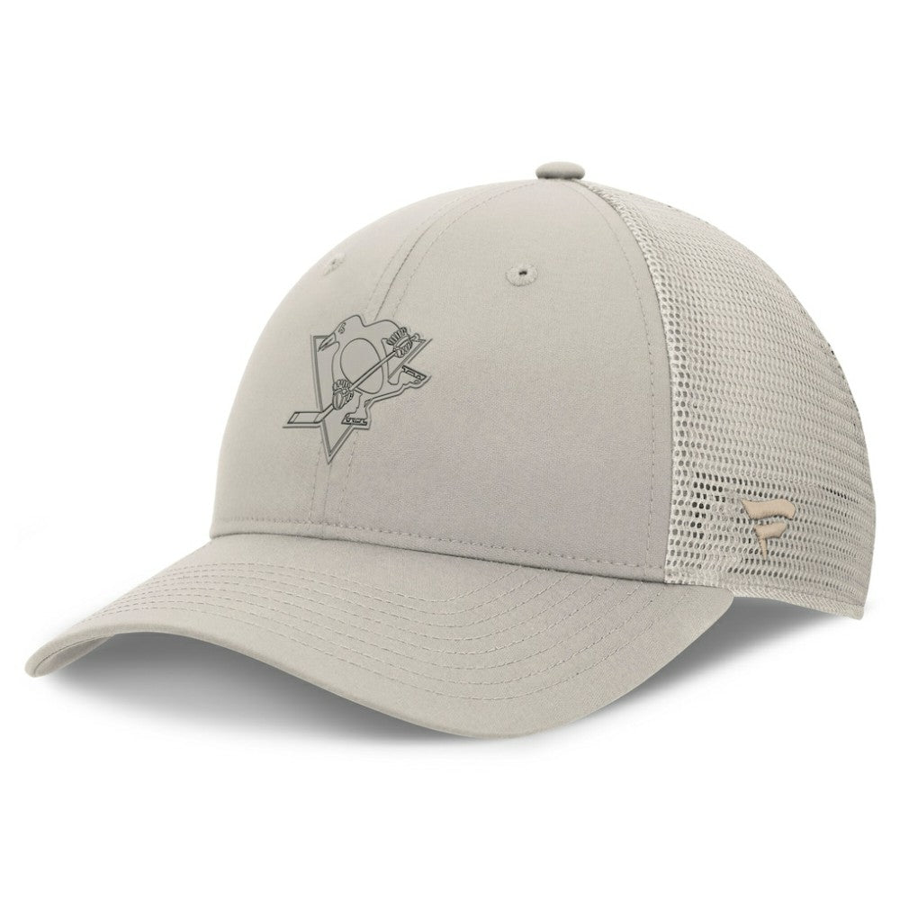 Pittsburgh Penguins Fanatics Women's Authentic Pro Road Trucker Adjustable Hat