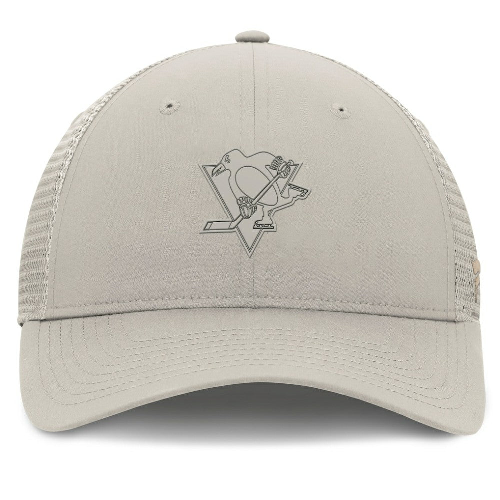 Pittsburgh Penguins Fanatics Women's Authentic Pro Road Trucker Adjustable Hat