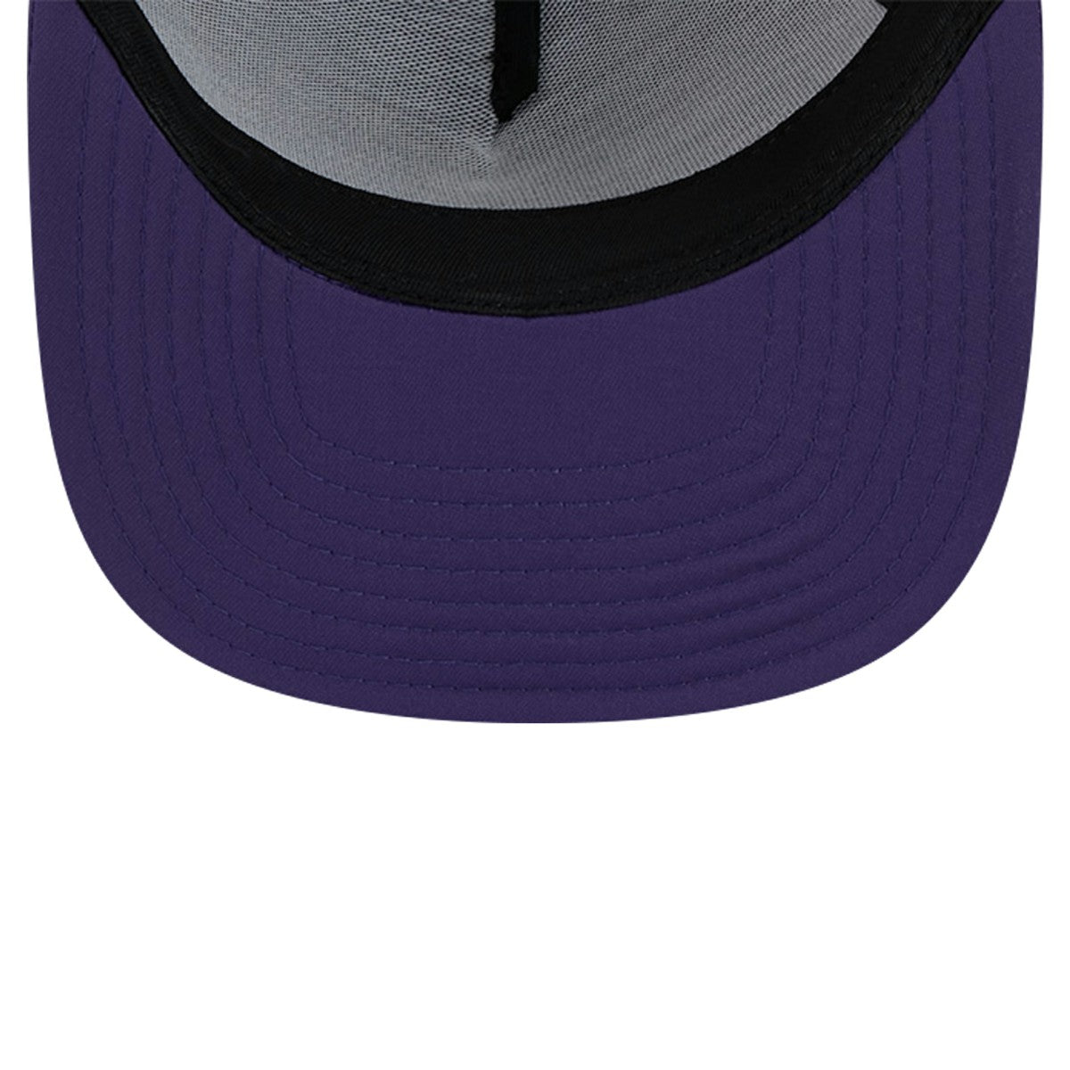 Phoenix Suns Puff Print Team Code A-Frame 9FIFTY Trucker Snapback Hat - Purple | New Era shop