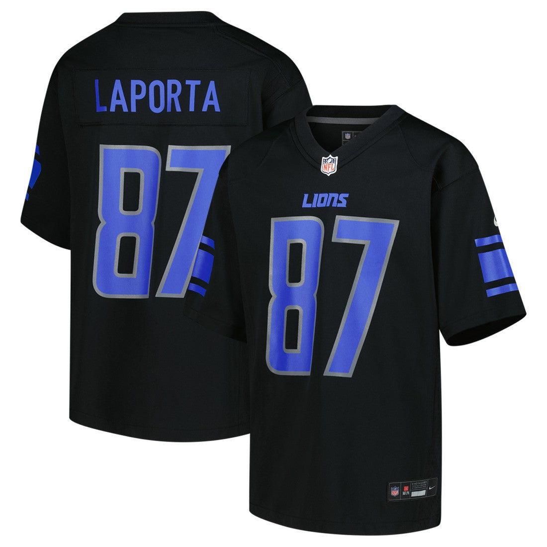 NFL Detroit Lions Sam LaPorta  Youth Game Jersey