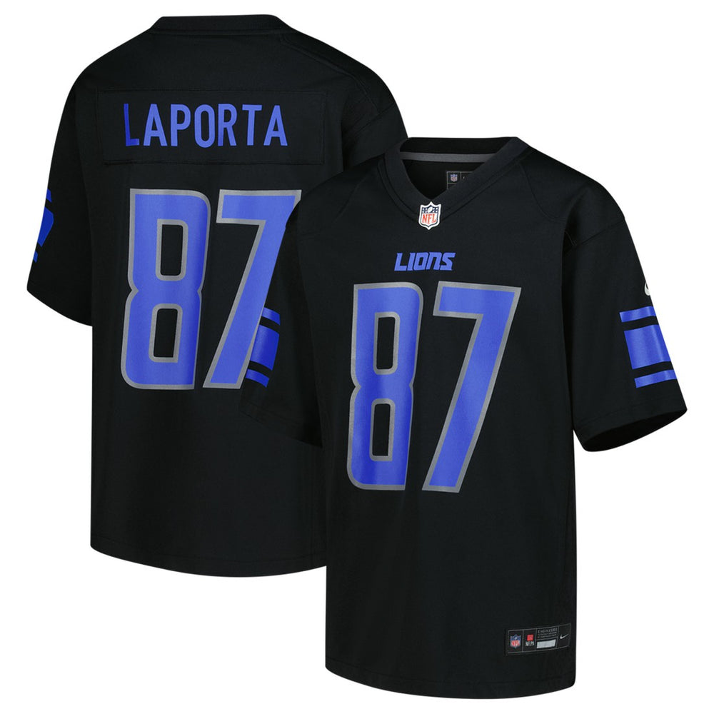 NFL Detroit Lions Sam LaPorta  Youth Game Jersey