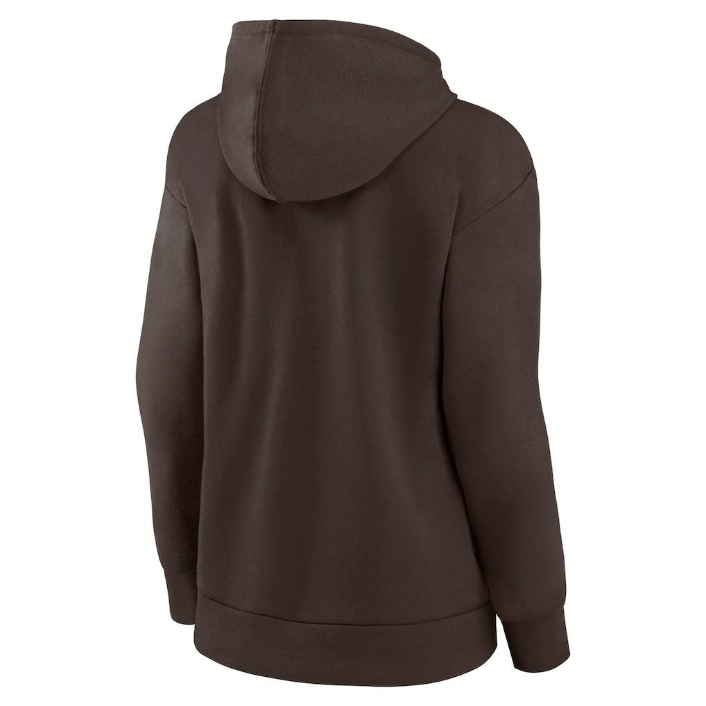 NFL Cleveland Browns Women's Victory Script Pullover Hoodie