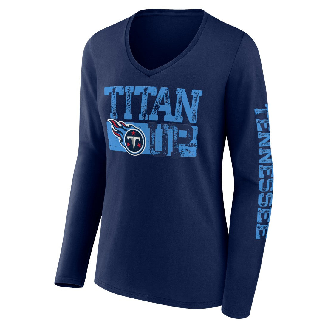 NFL Tennessee Titans Hometown Sweep Long Sleeve V-Neck T-Shirt