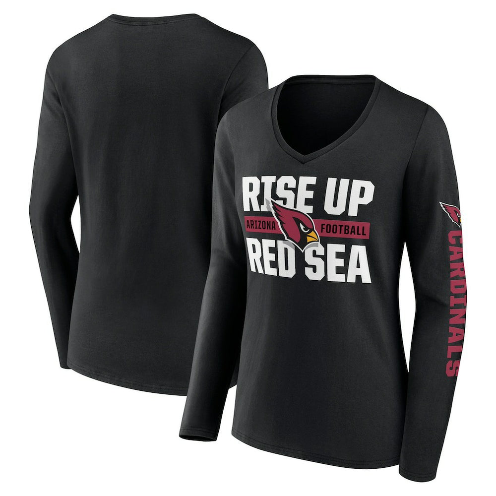 NFL Arizona Cardinals Hometown Sweep Long Sleeve V-Neck T-Shirt