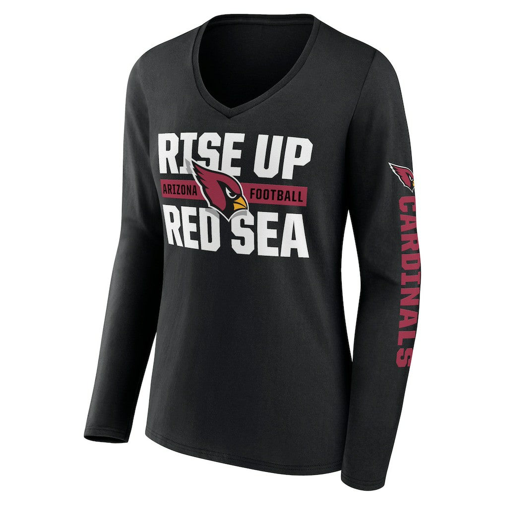 NFL Arizona Cardinals Hometown Sweep Long Sleeve V-Neck T-Shirt