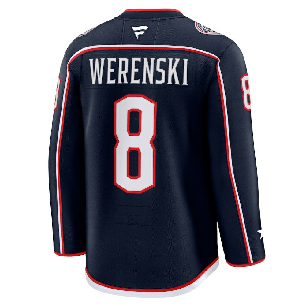 Zach Werenski Columbus Blue Jackets Fanatics Home Premium Jersey