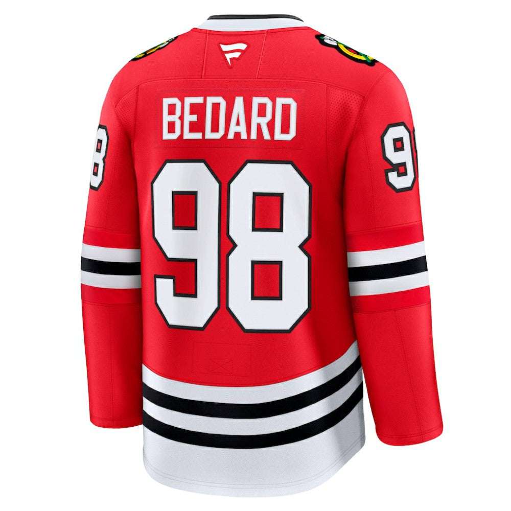 Connor Bedard Chicago Blackhawks Fanatics Home Premium Jersey