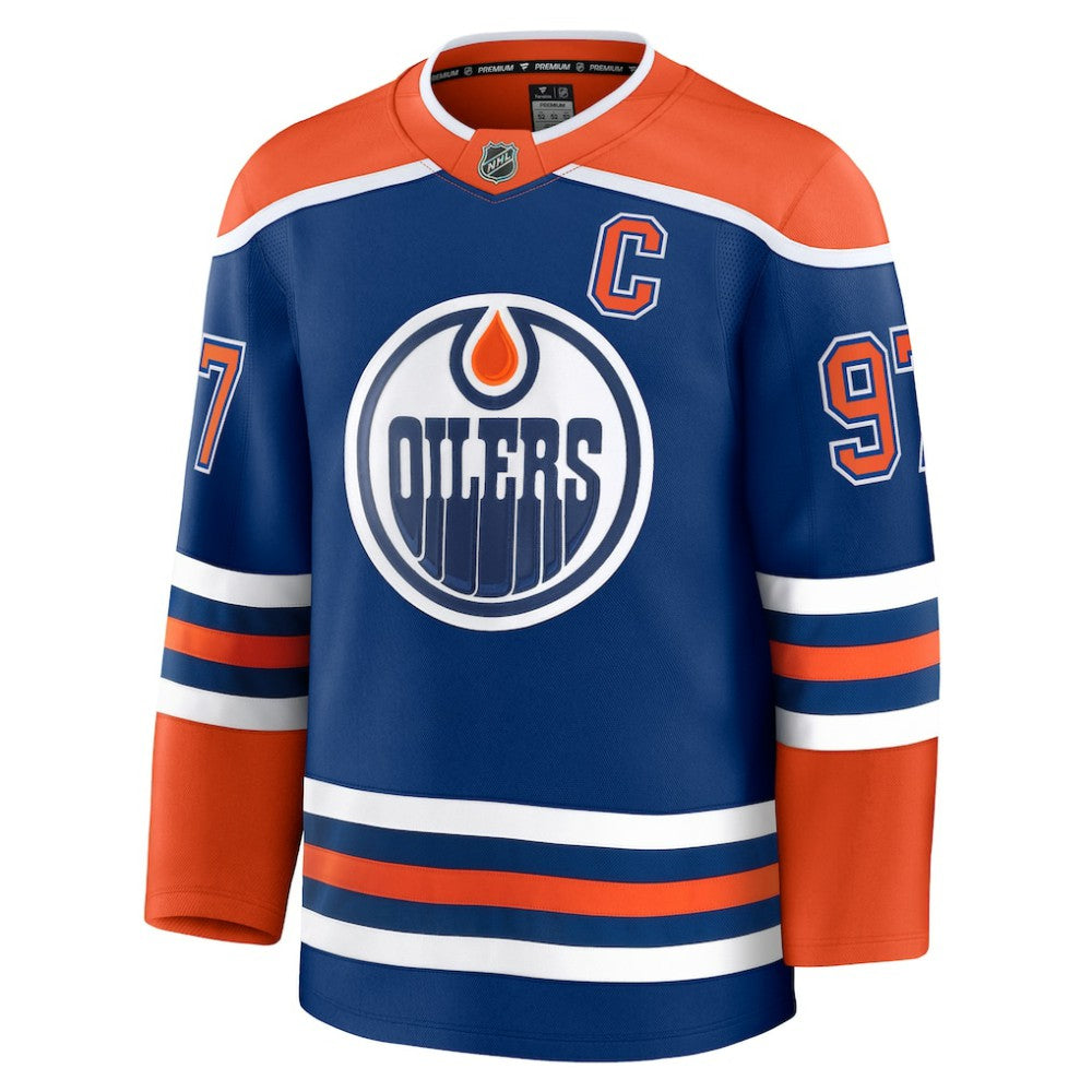 Connor McDavid Edmonton Oilers Fanatics Home Premium Jersey