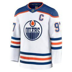 Connor McDavid Edmonton Oilers Fanatics Away Premium Jersey