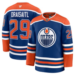 Leon Draisaitl Edmonton Oilers Fanatics Home Premium Jersey
