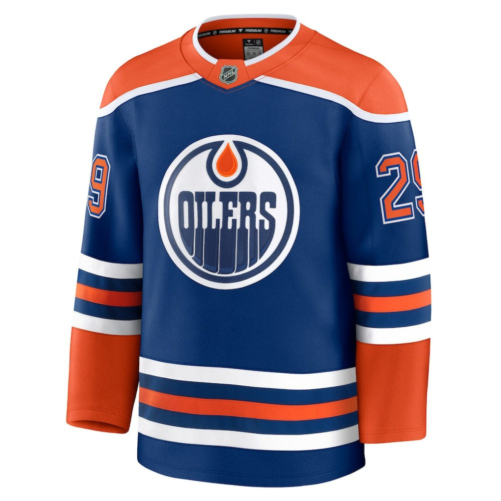 Leon Draisaitl Edmonton Oilers Fanatics Home Premium Jersey