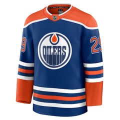 Leon Draisaitl Edmonton Oilers Fanatics Home Premium Jersey
