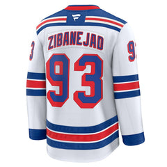 Mika Zibanejad New York Rangers Fanatics Away Premium Jersey