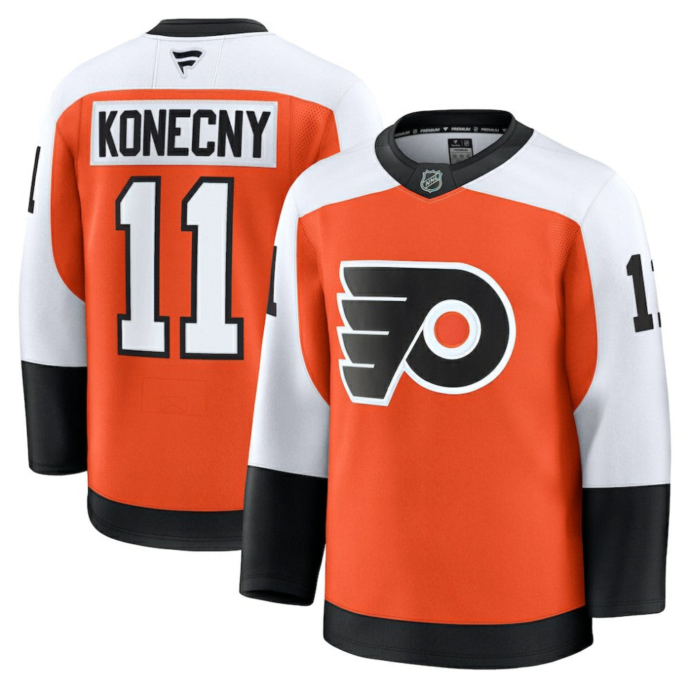 Travis Konecny Philadelphia Flyers Fanatics Home Premium Jersey
