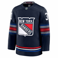 Igor Shesterkin New York Rangers Fanatics Alternate Premium Jersey