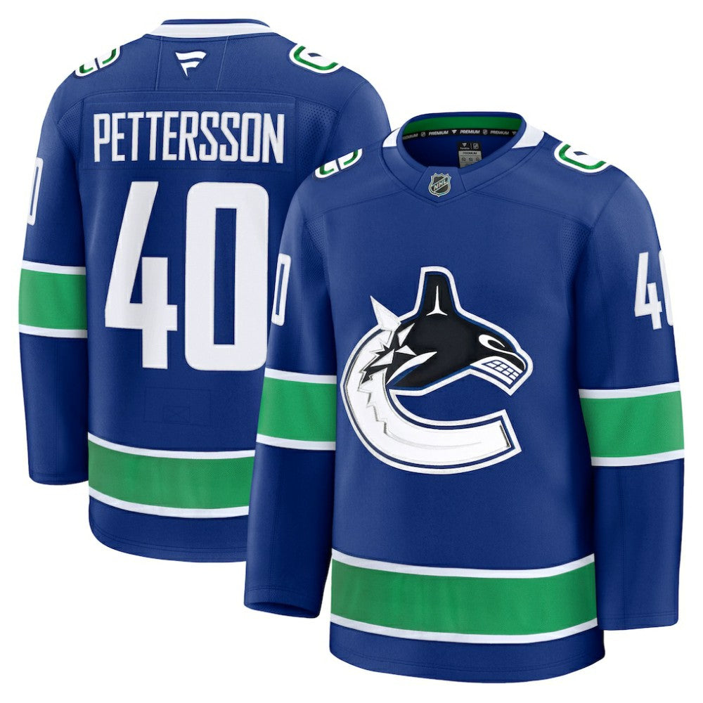 Elias Pettersson Vancouver Canucks Fanatics Home Premium Jersey