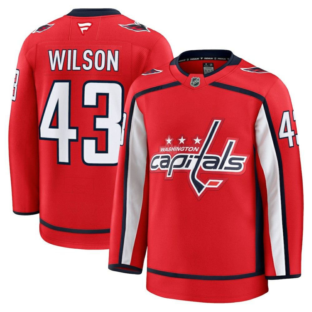 Tom Wilson Washington Capitals Fanatics Home Premium Jersey