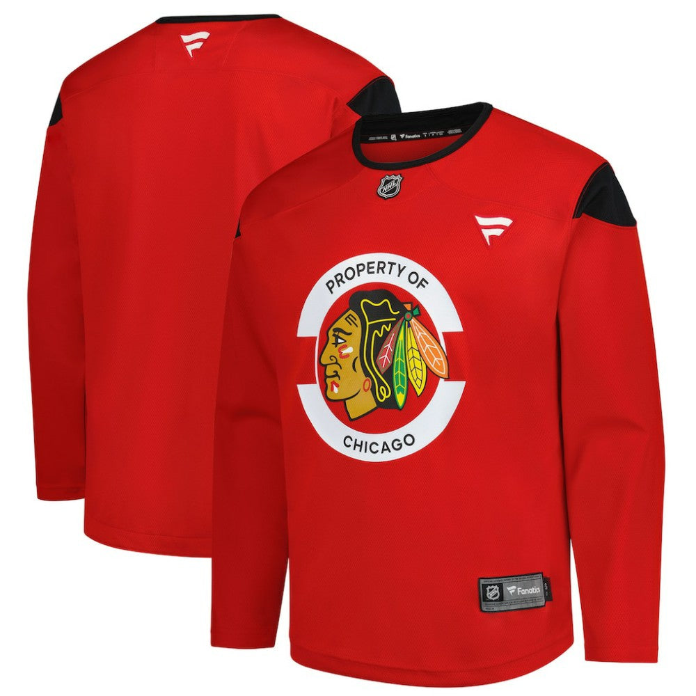 Chicago Blackhawks Fanatics Practice Jersey
