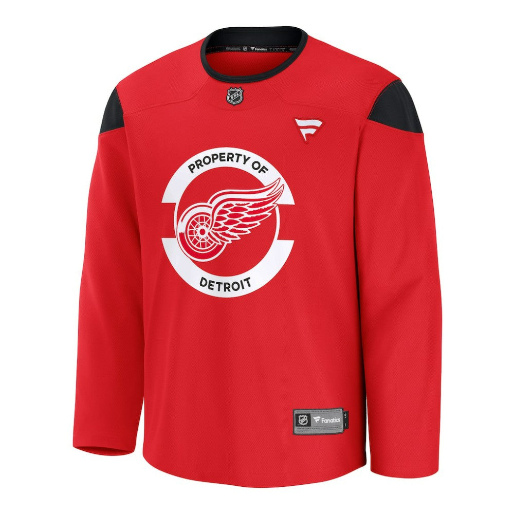 Detroit Red Wings Fanatics Practice Jersey