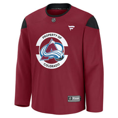 Colorado Avalanche Fanatics Practice Jersey