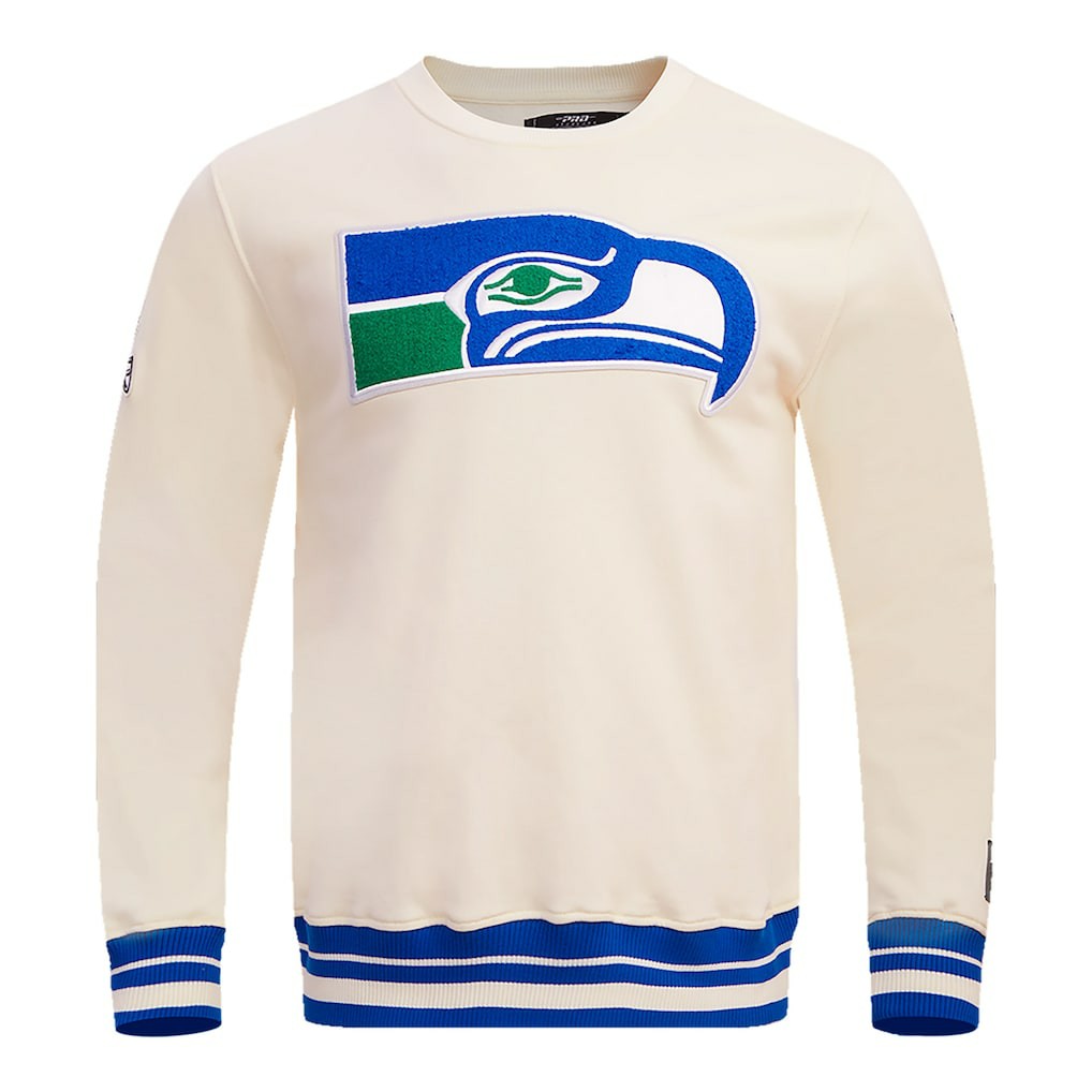 NFL Seattle Seahawks Pro Standard Retro Classics Fleece Pullover Sweatshirt