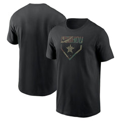 Houston Astros Camo T-Shirt - Black | Nike
