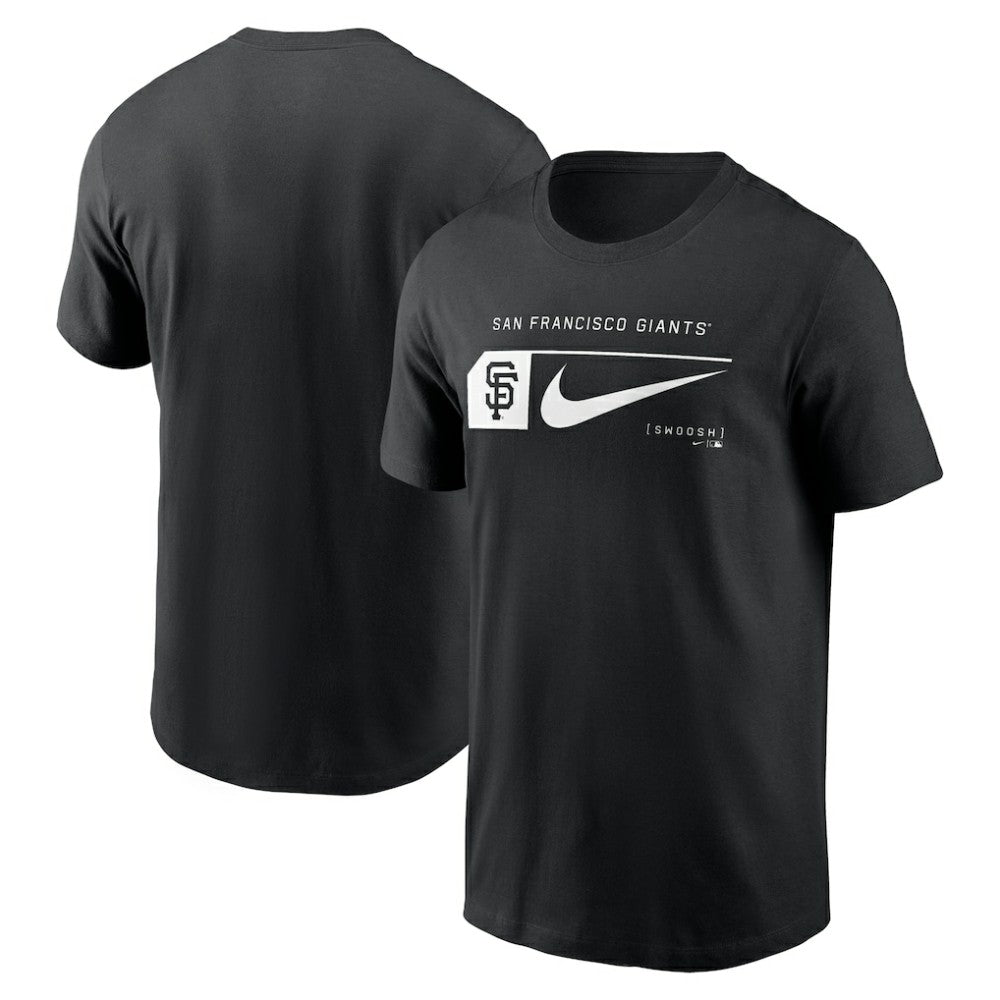 San Francisco Giants Fashion Graphic Swoosh T-Shirt - Black | Nike