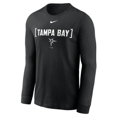 Tampa Bay Rays Local Nickname Long Sleeve T-Shirt - Black | Nike