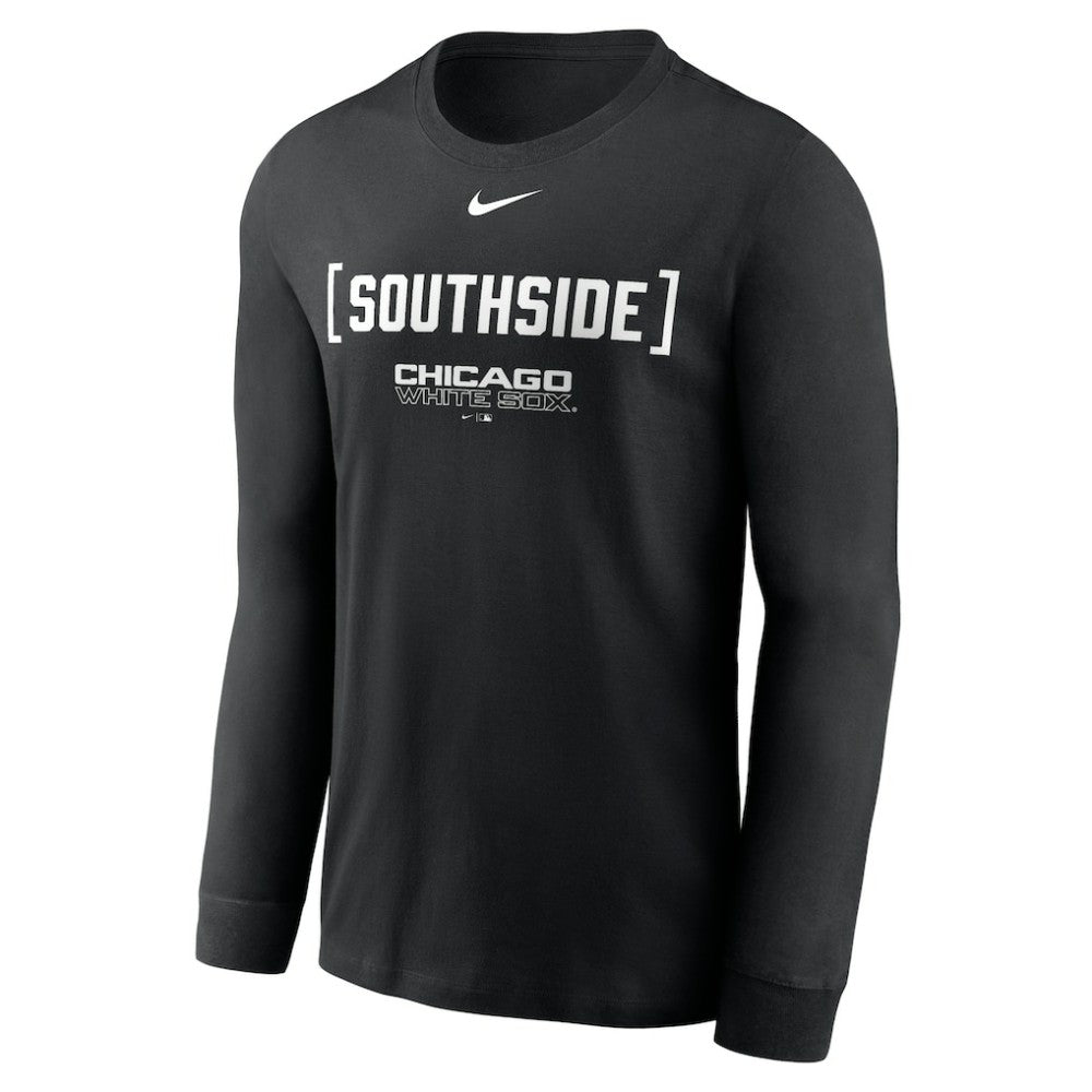 Chicago White Sox Local Nickname Long Sleeve T-Shirt - Black | Nike