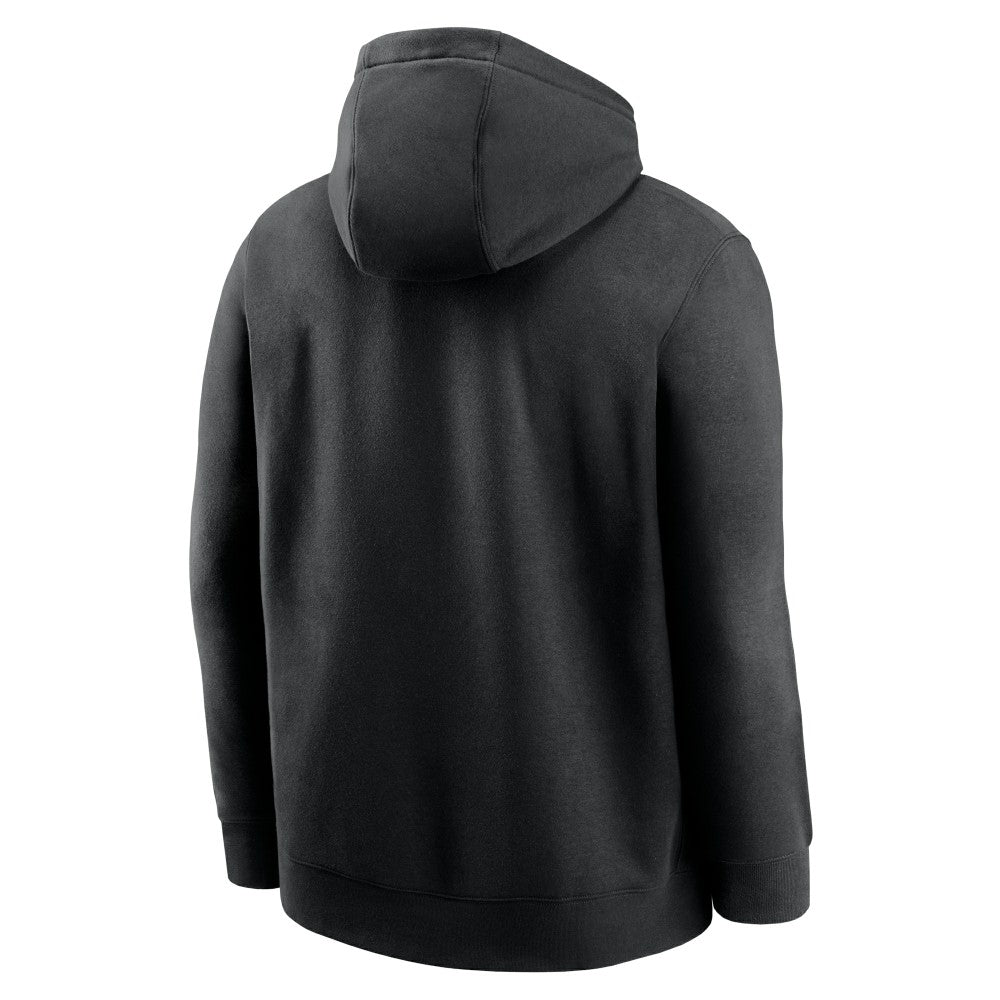 Pittsburgh Pirates Fashion Club Pullover Hoodie - Black | Nike