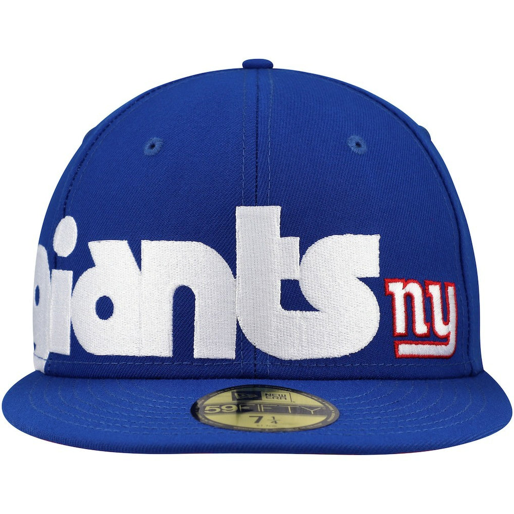 NFL New York Giants Checkered Undervisor 59FIFTY Fitted Hat